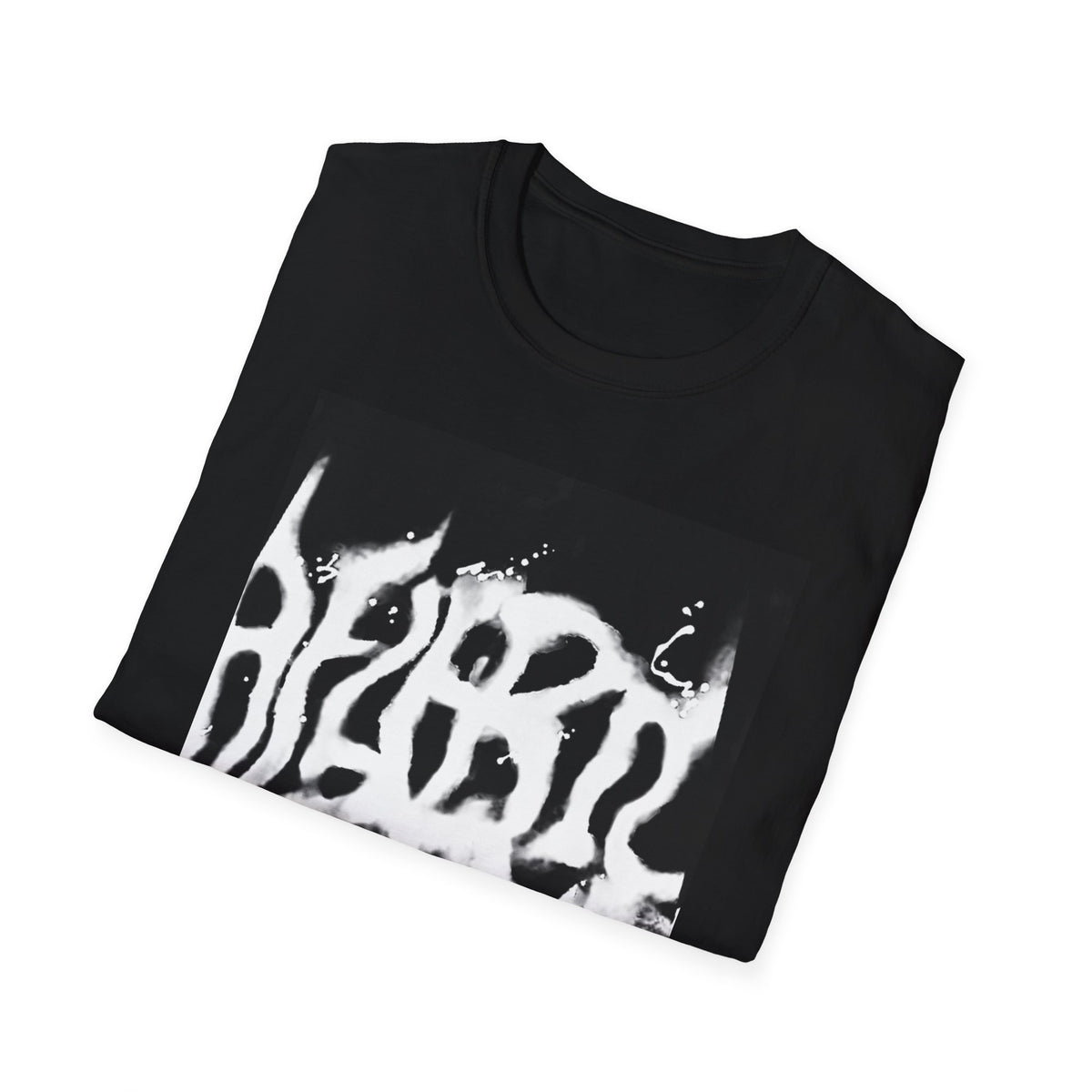 LONOO Spray Graffiti Streetwear T-Shirt | Y2K Grunge Aesthetic Tee | Urban Distressed Print