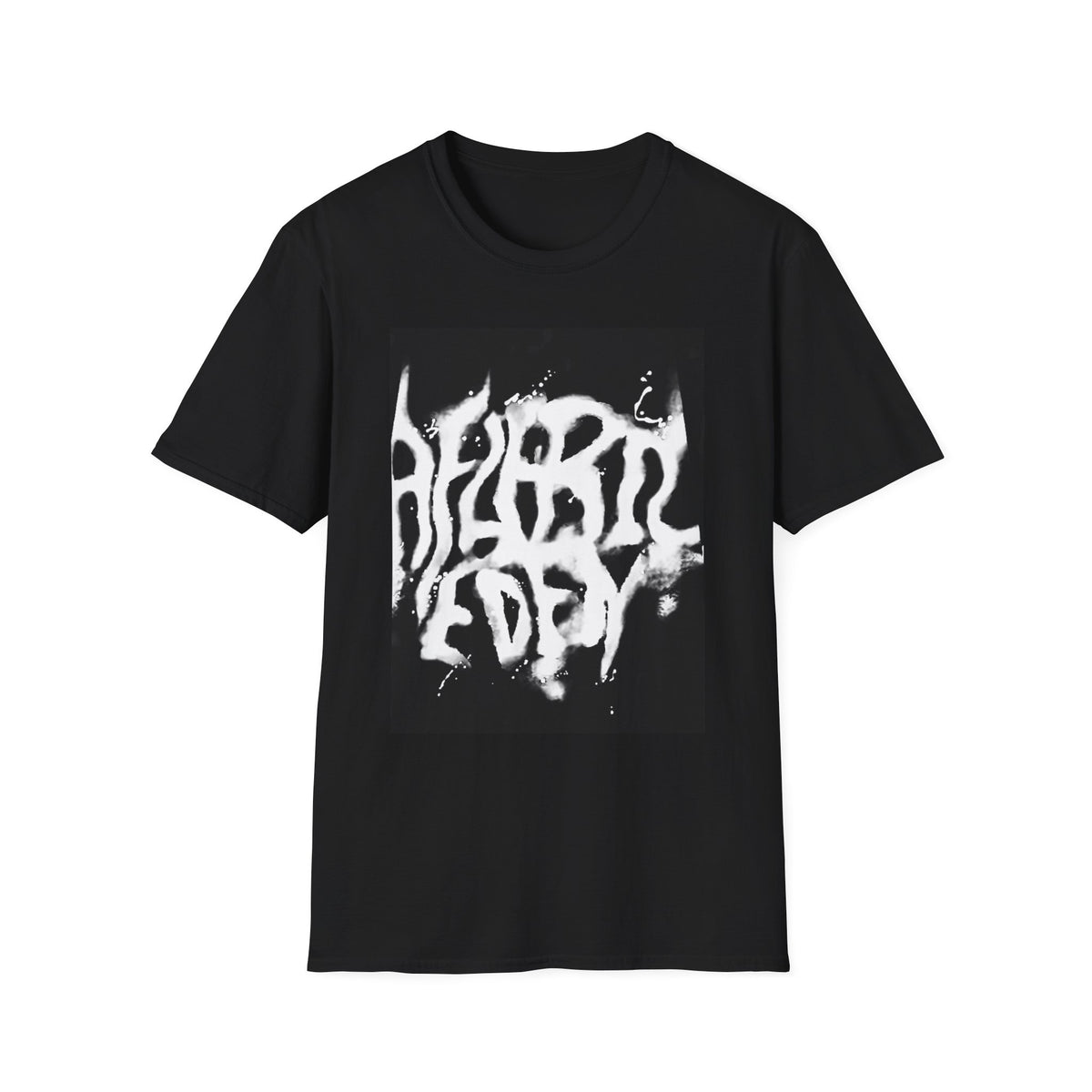 LONOO Spray Graffiti Streetwear T-Shirt | Y2K Grunge Aesthetic Tee | Urban Distressed Print